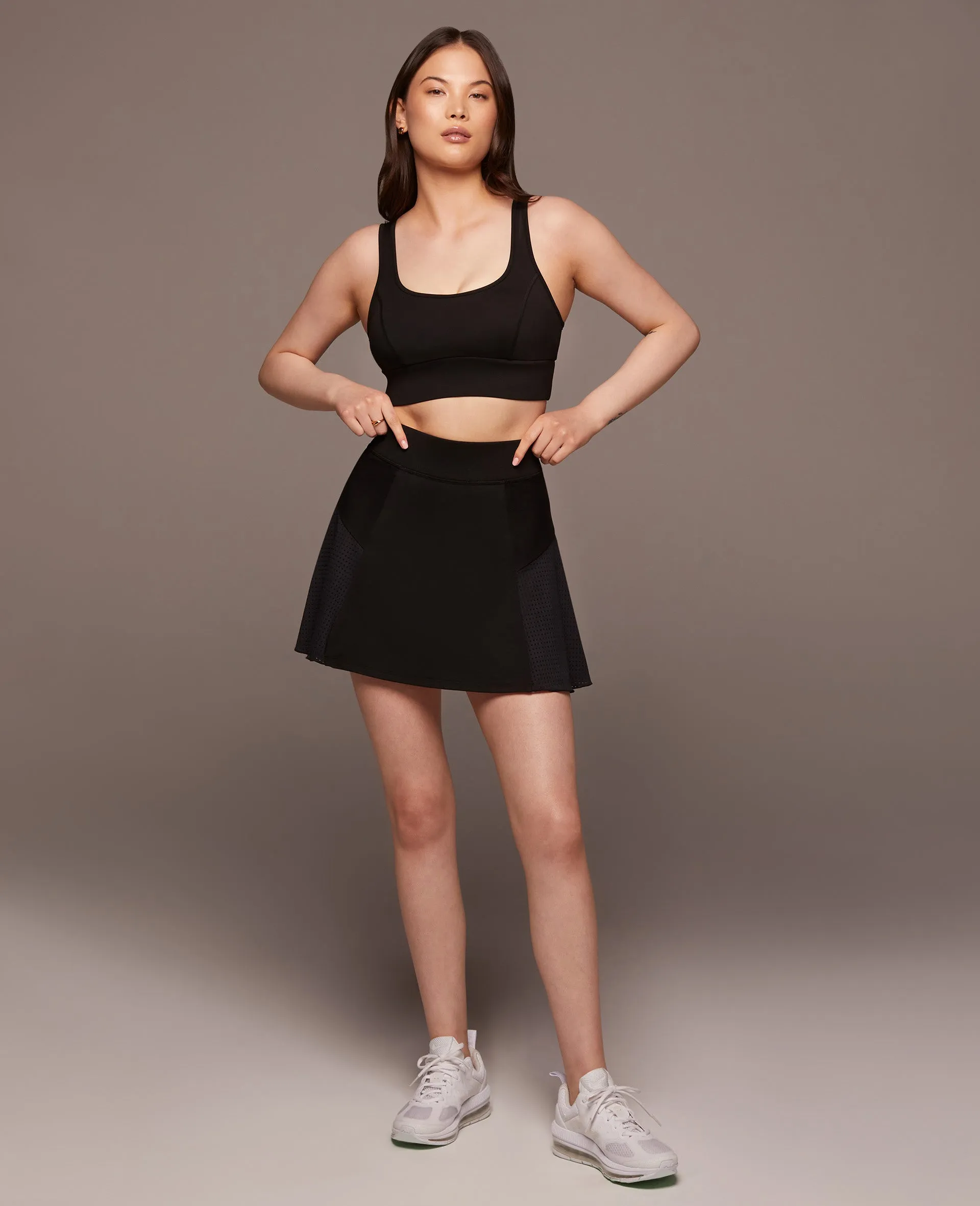 Electric Tennis Skirt w/ Shorts sold by MICHI product image thumbnail 5