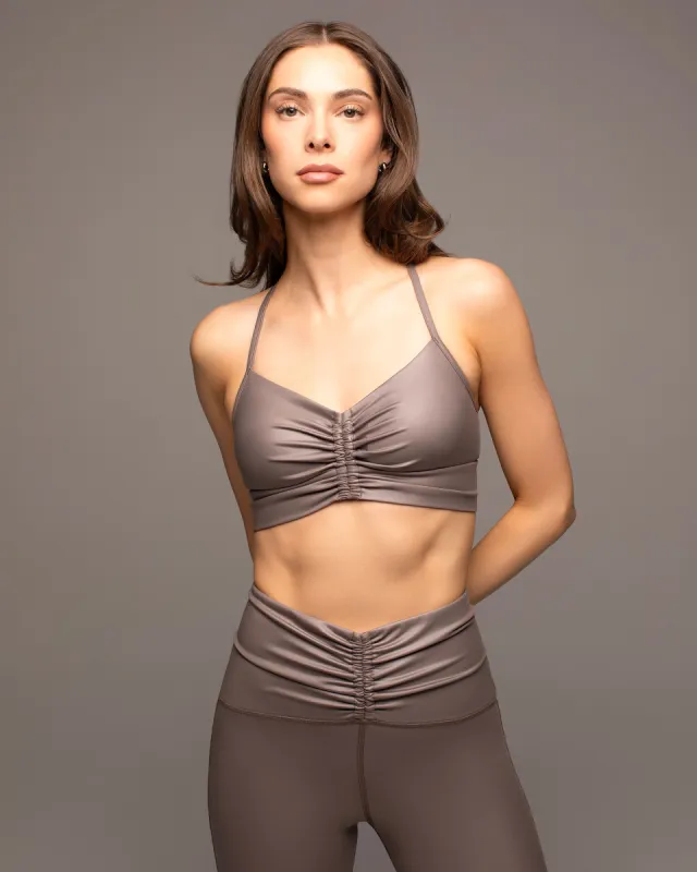 Palma Gloss Longline Bra sold by MICHI