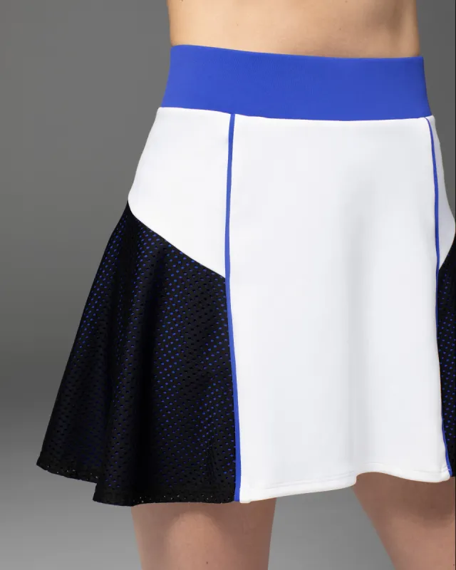 Electric Tennis Skirt w/ Shorts sold by MICHI