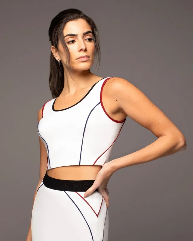 Flash Cropped Tank sold by MICHI