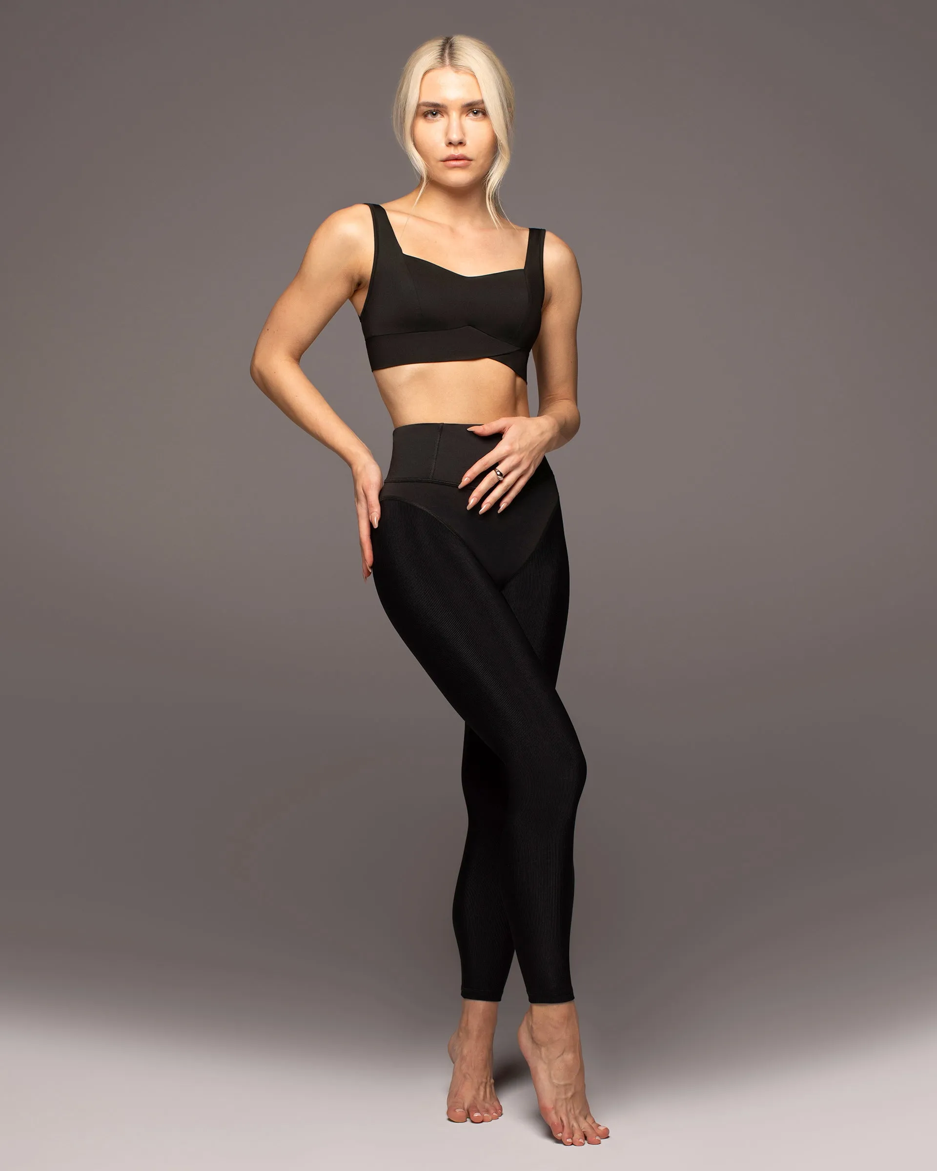 Volta Ribbed Legging sold by MICHI product image thumbnail 5