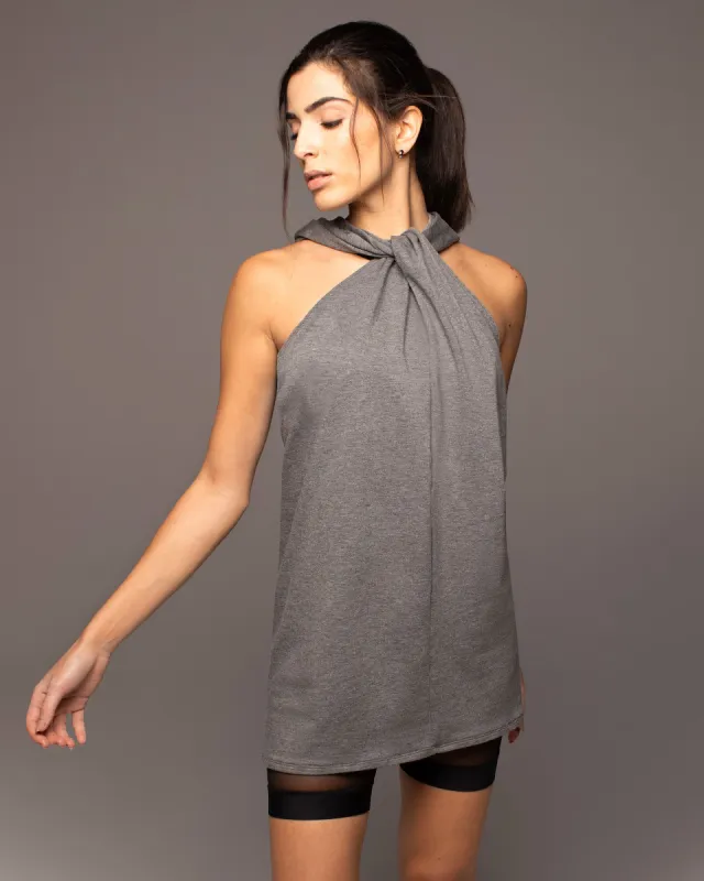 Cascata Hooded Mini Dress sold by MICHI