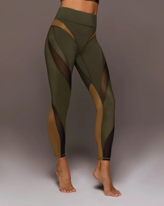 Aerial Gloss Legging sold by MICHI