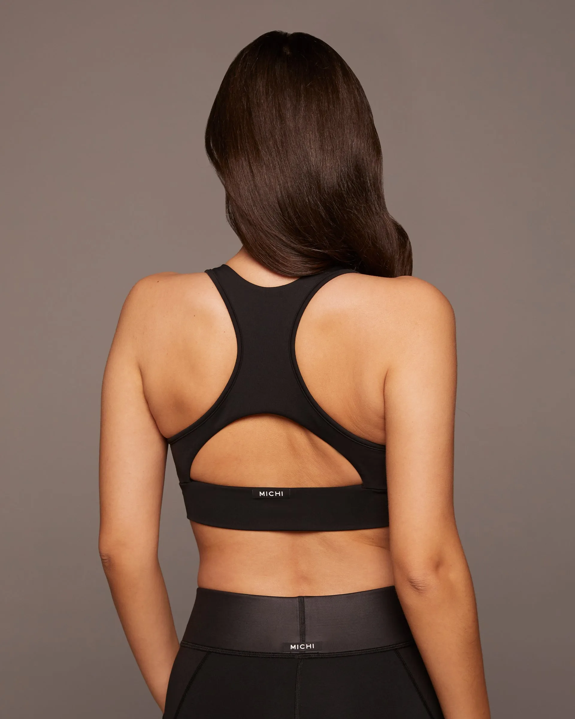 Ray V-Neck Longline Bra sold by MICHI product image thumbnail 2