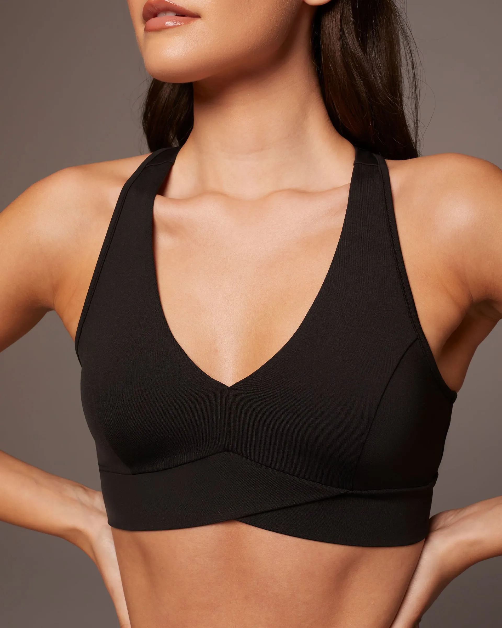 Ray V-Neck Longline Bra sold by MICHI product image thumbnail 3