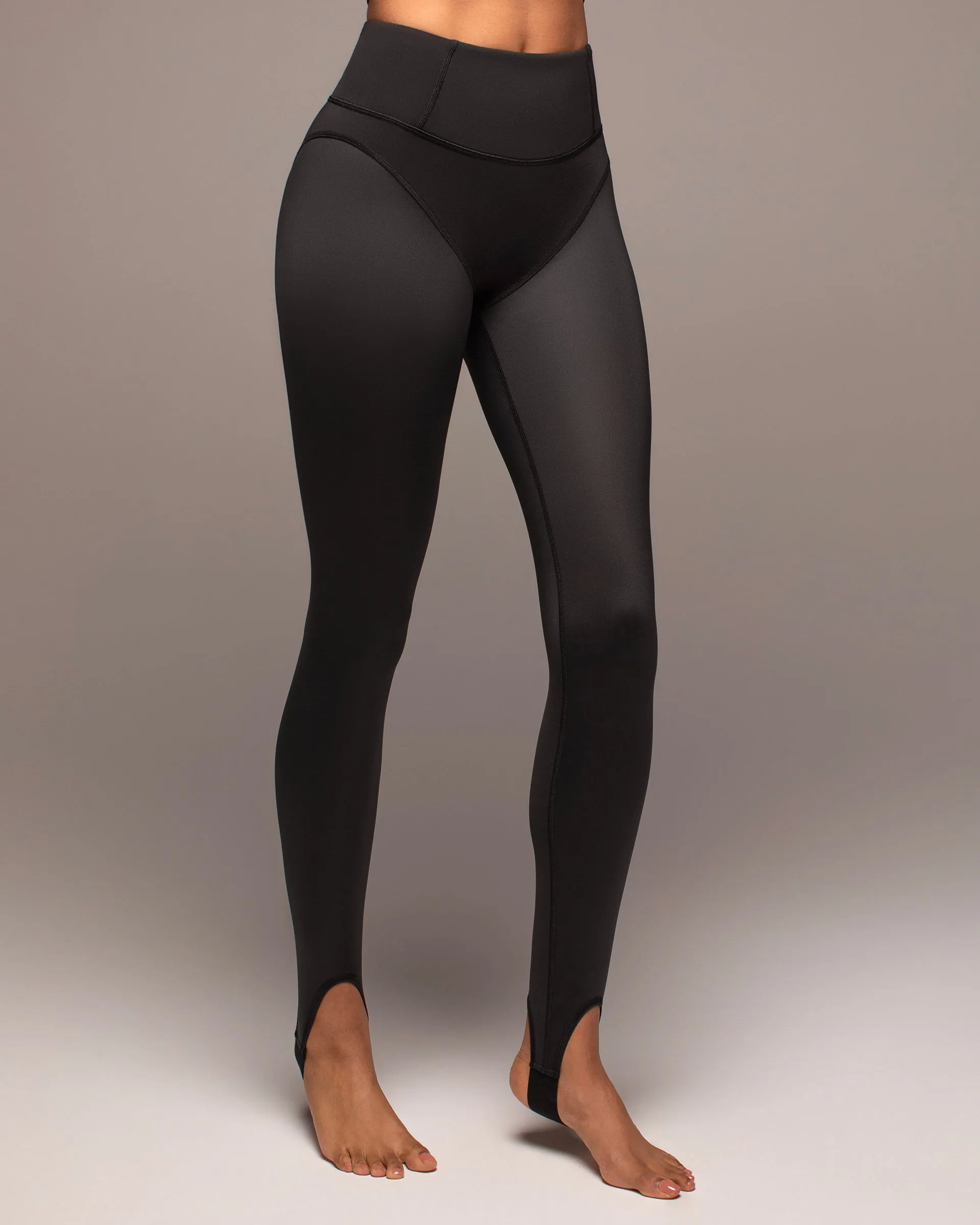 Ambient Gloss Stirrup Legging sold by MICHI