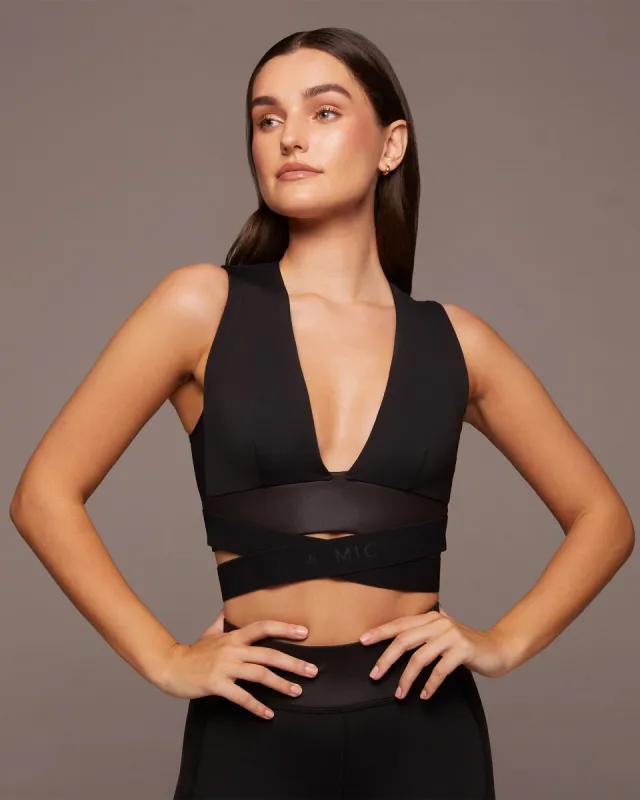Hustle Longline Bra sold by MICHI