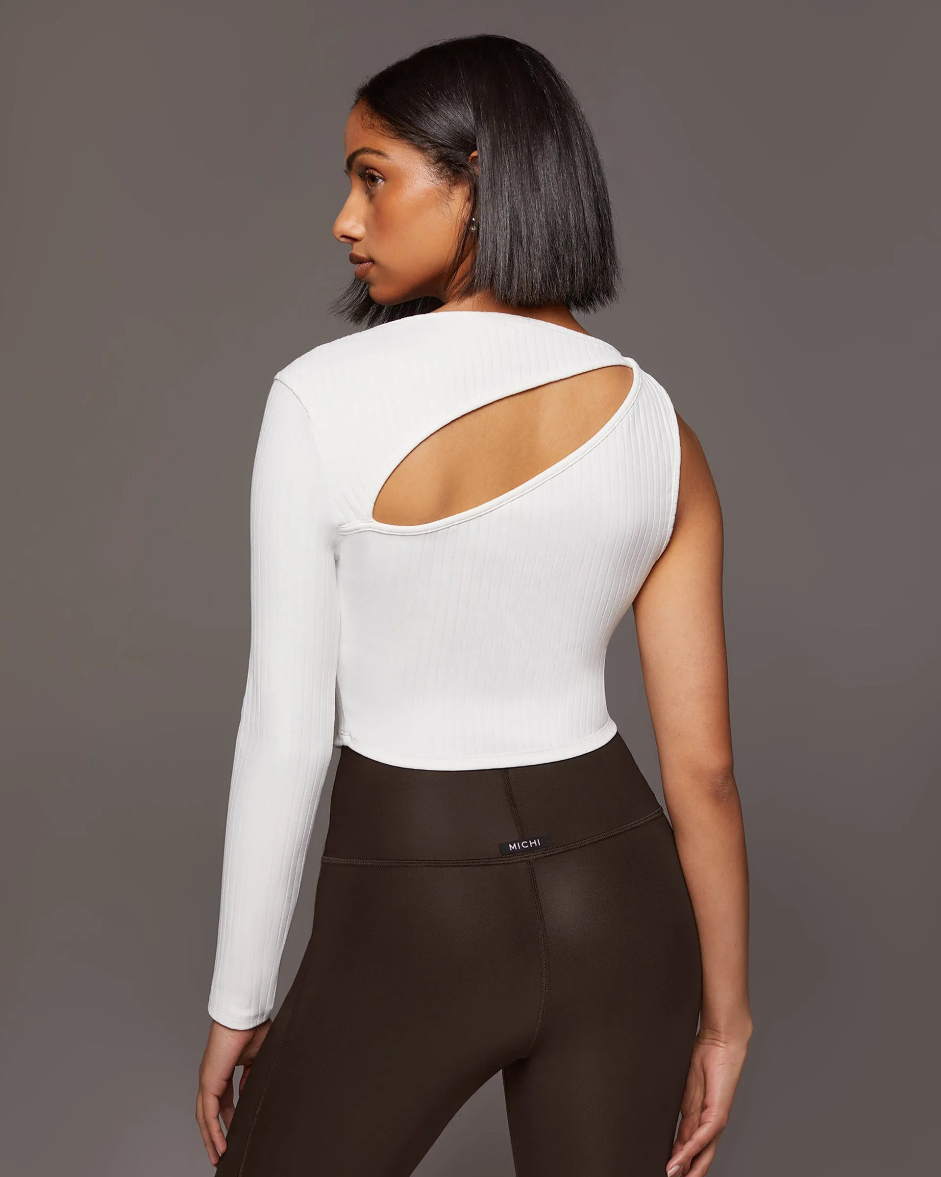 Tigress Long Sleeve Crop Top sold by MICHI product image thumbnail 2