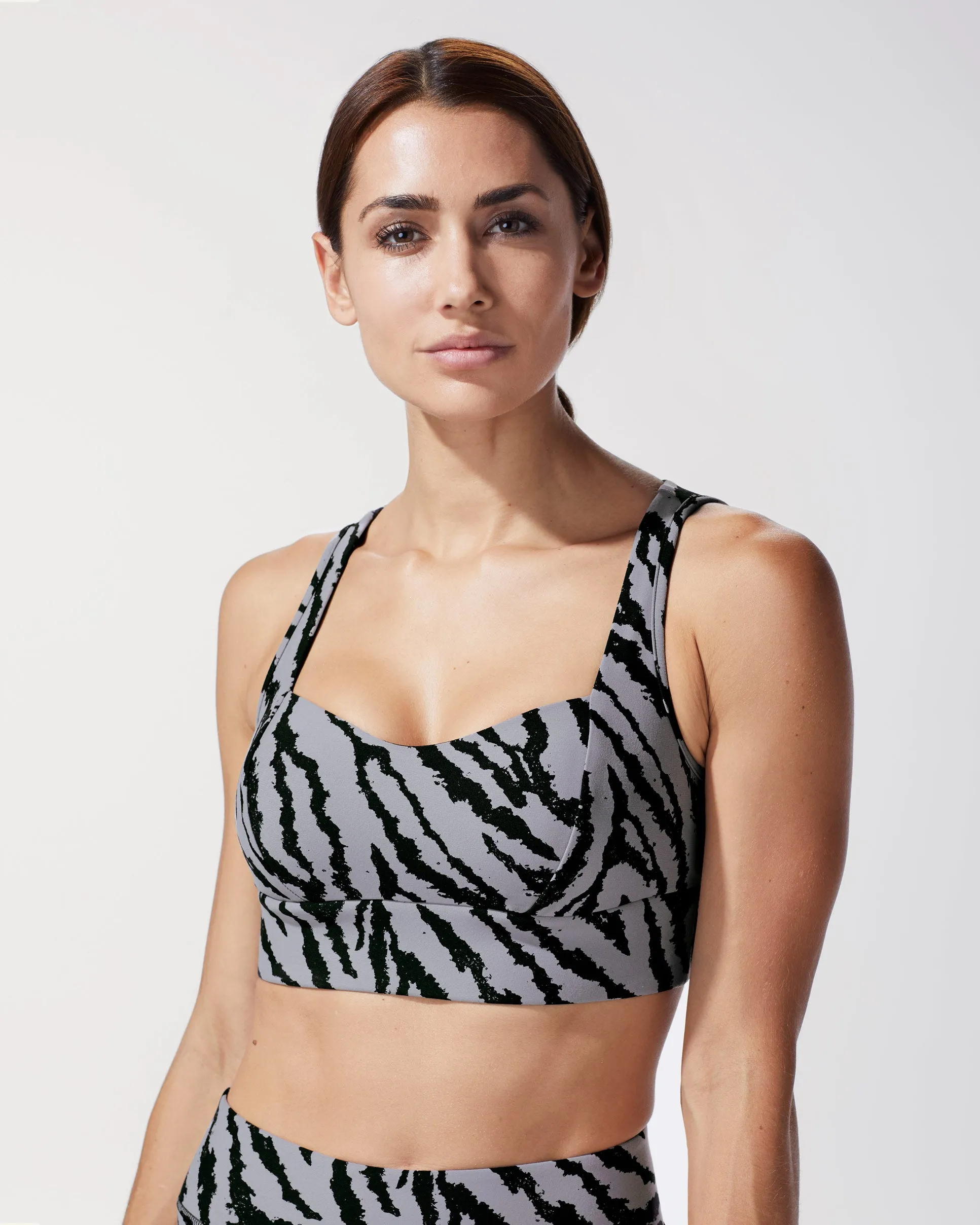 Instinct Tiger Print Longline Bra sold by MICHI product image thumbnail 4