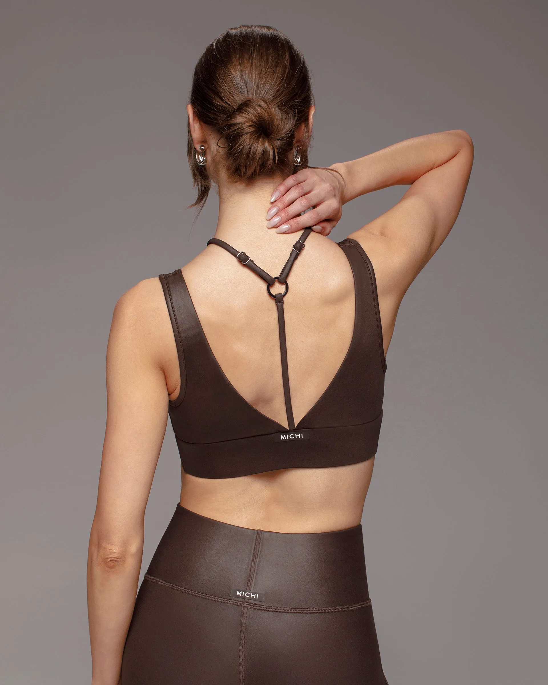 Odyssey Gloss Longline Bra sold by MICHI product image thumbnail 2