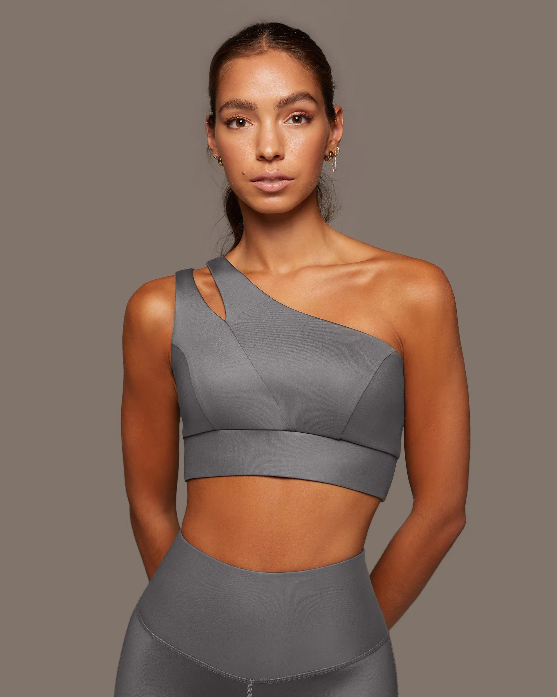 Tigress Gloss Longline Bra sold by MICHI