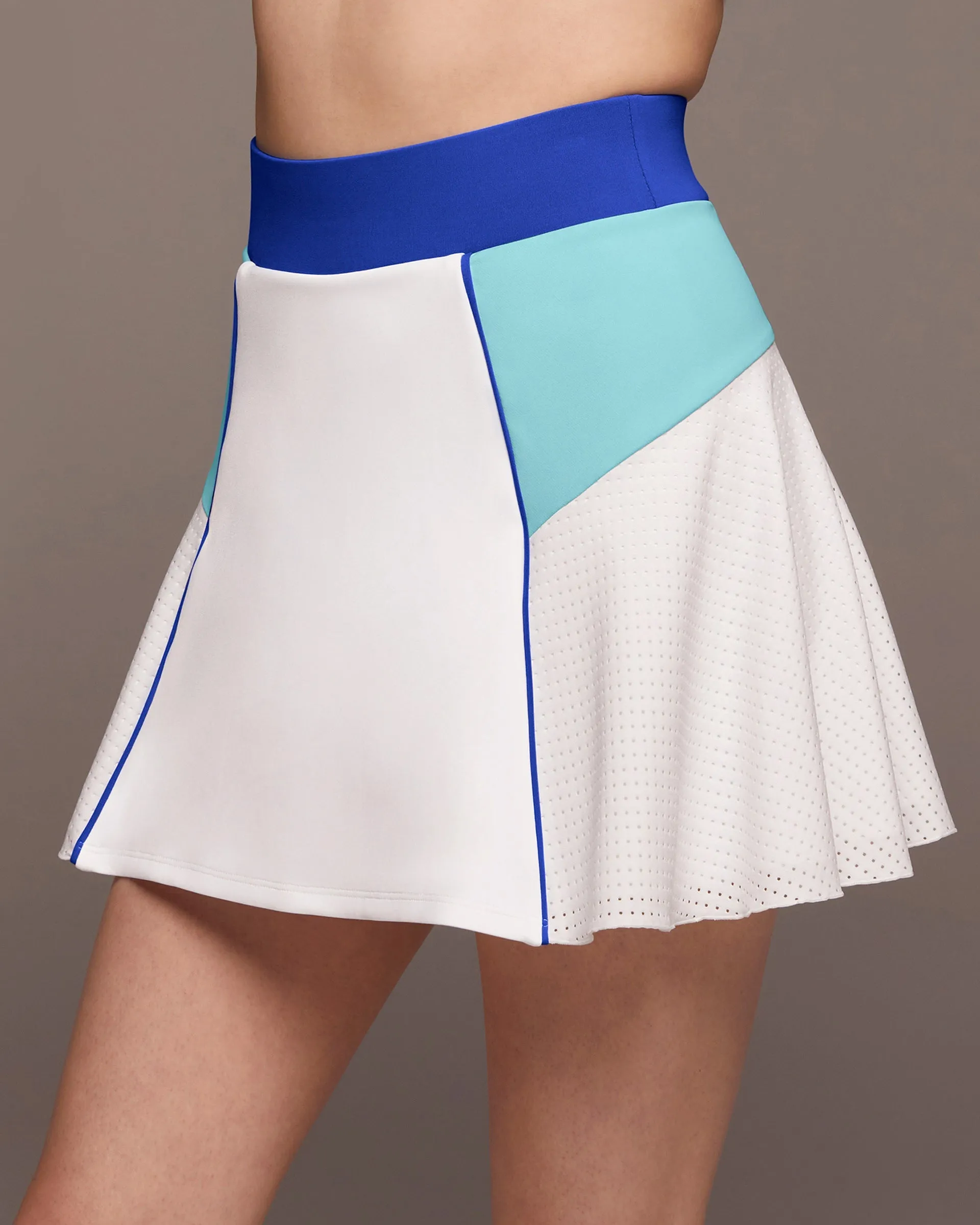 Electric Tennis Skirt w/ Shorts sold by MICHI product image thumbnail 2