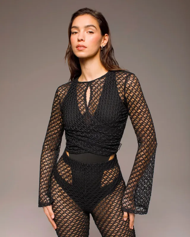 Merletto Long Sleeve Top made by MICHI