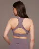 Ray V-Neck Longline Bra sold by MICHI