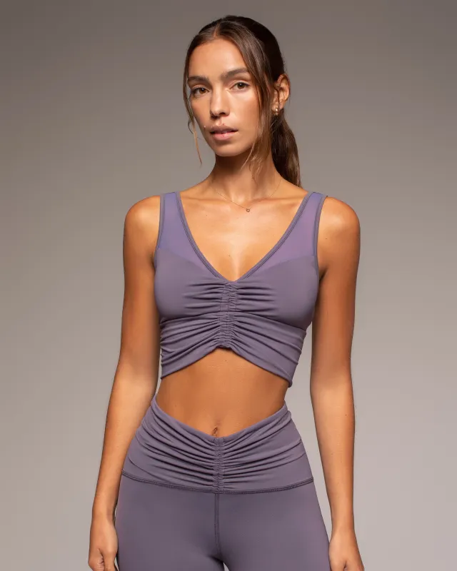 Palma Mesh Longline Bra sold by MICHI