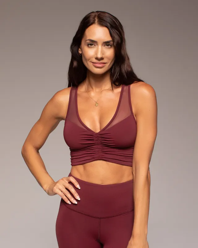 Palma Mesh Longline Bra sold by MICHI