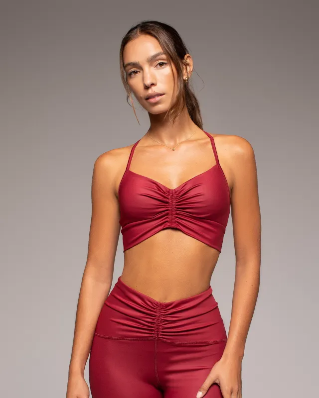 Palma Gloss Longline Bra sold by MICHI