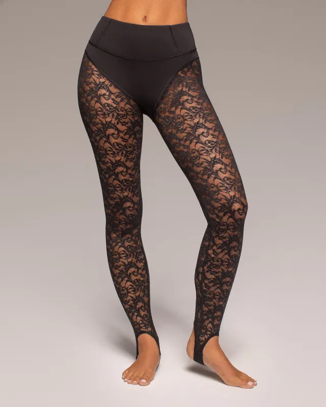 Ambient Lace Stirrup Legging sold by MICHI
