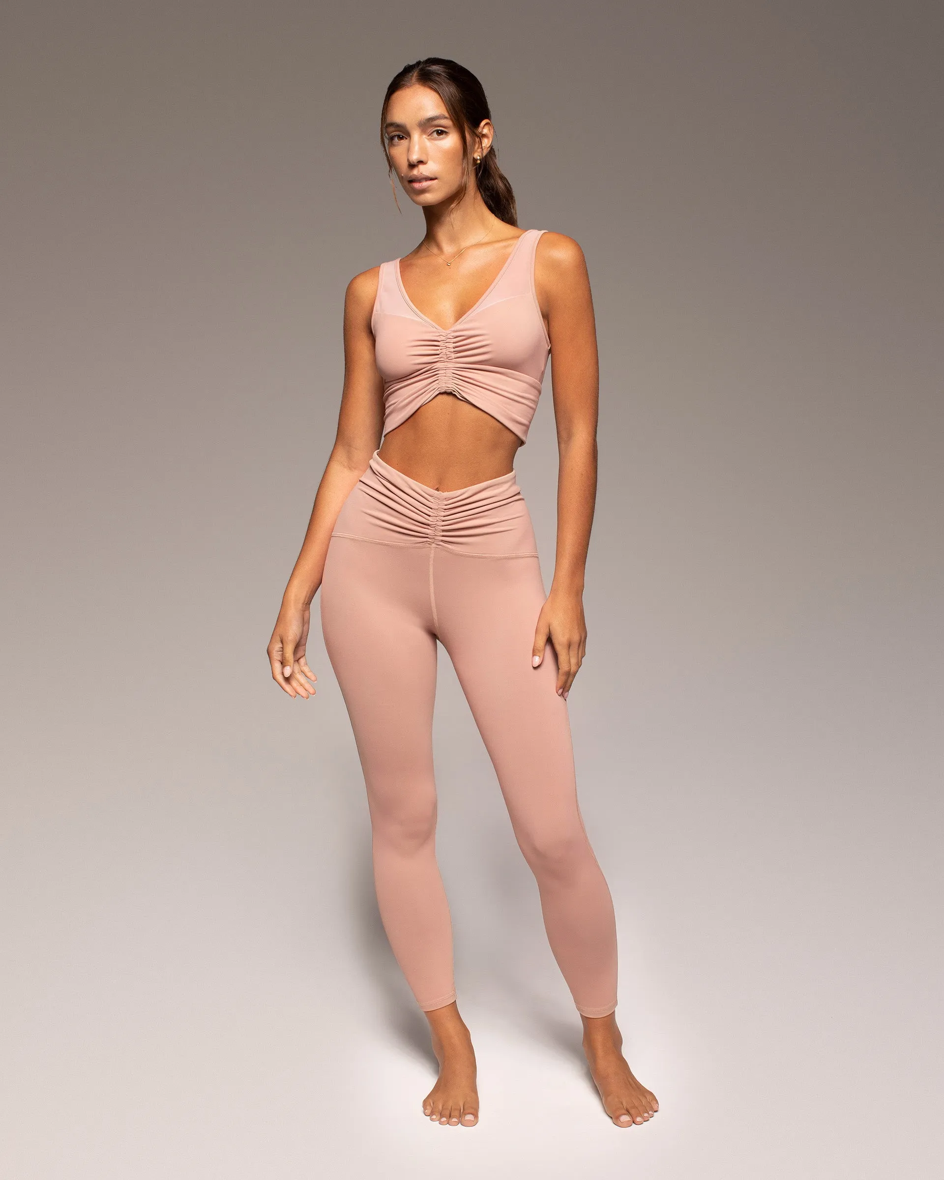 Palma Mesh Longline Bra sold by MICHI product image thumbnail 4