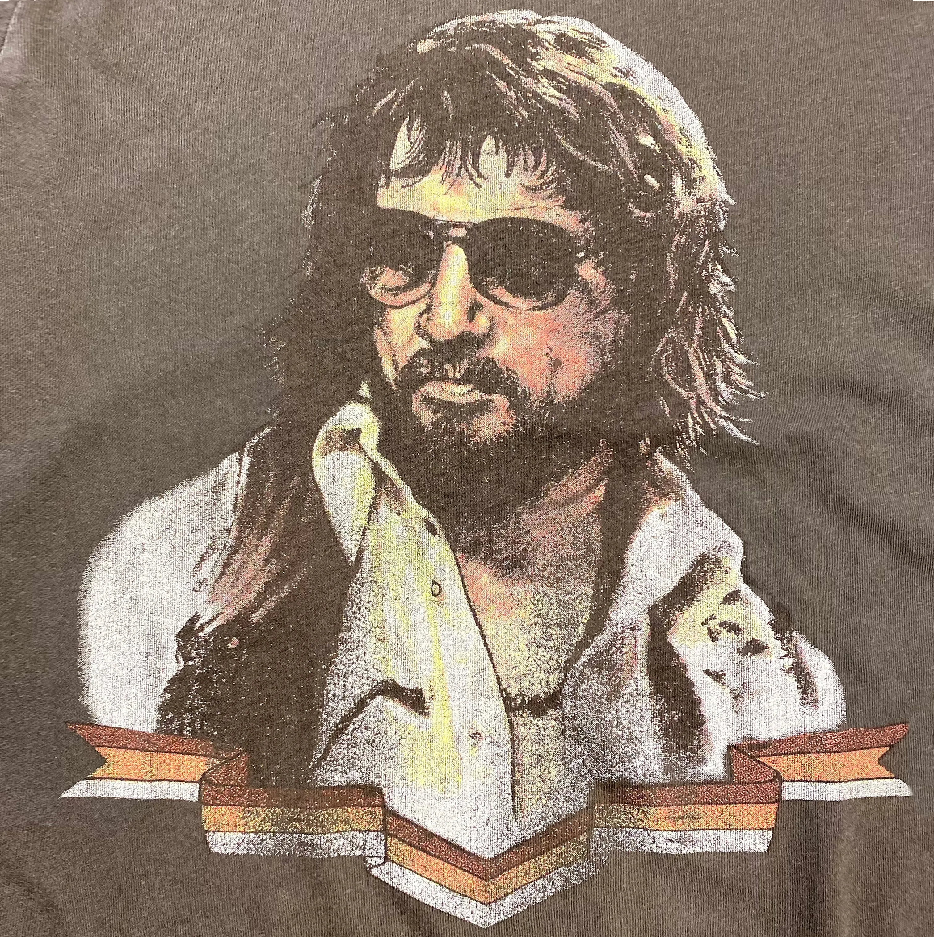 Honky Tonk Hero Unisex Tee - Vintage Black sold by Midnight Rider product image thumbnail 2