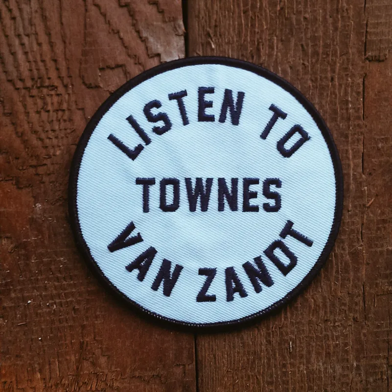Listen to Townes Van Zandt Patch sold by Midnight Rider