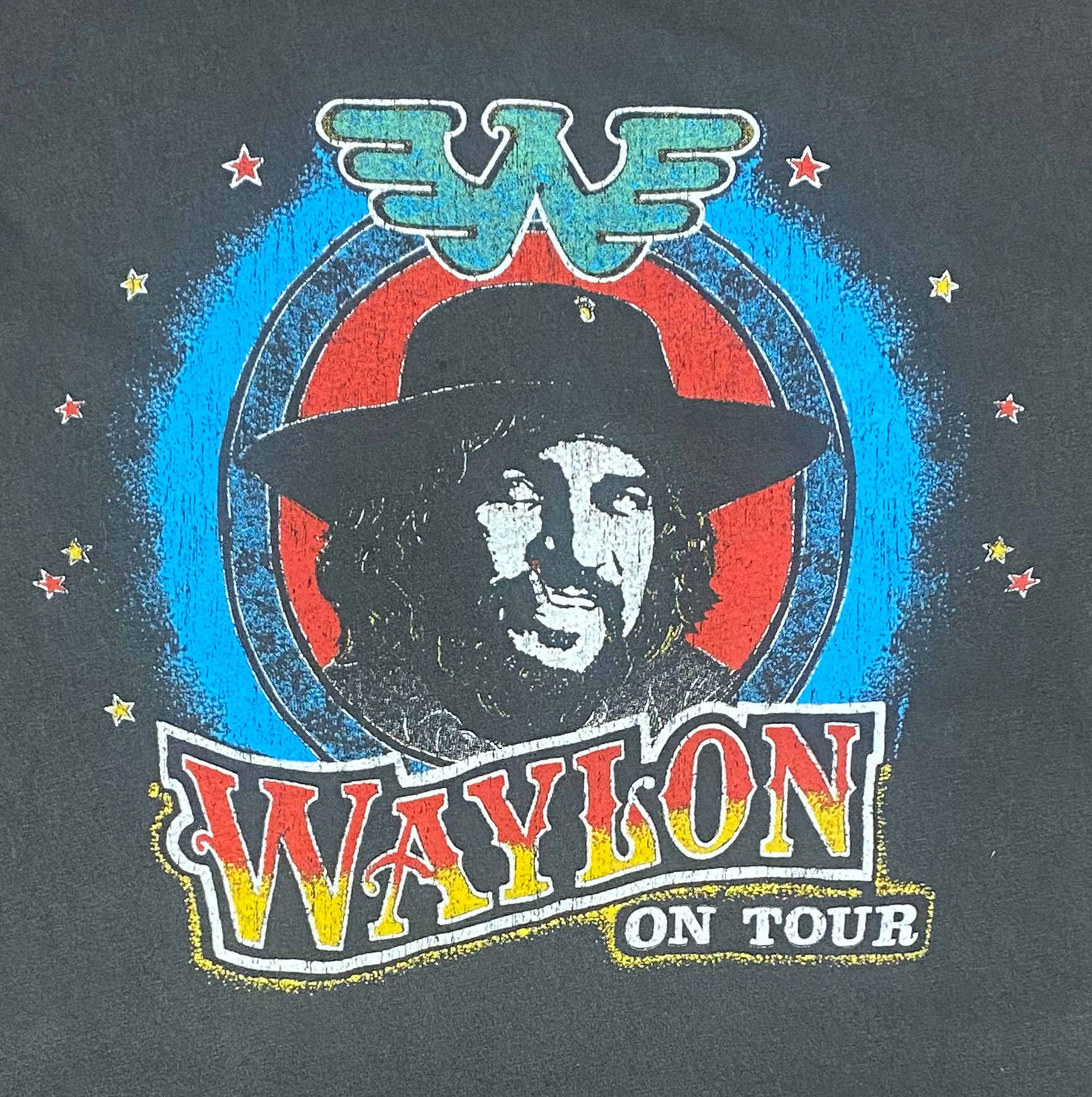 Waylon on Tour Unisex Tee sold by Midnight Rider product image thumbnail 2