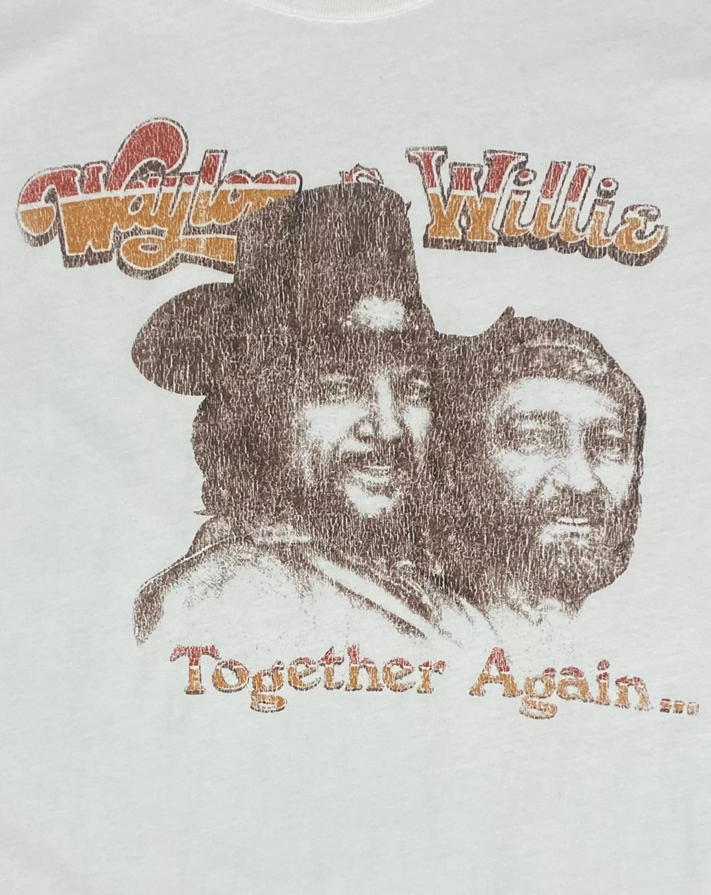 Waylon & Willie Together again Muscle Tee sold by Midnight Rider product image thumbnail 2