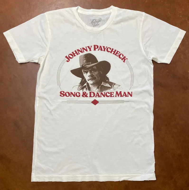 Johnny Paycheck Song & Dance Man Unisex Tee sold by Midnight Rider