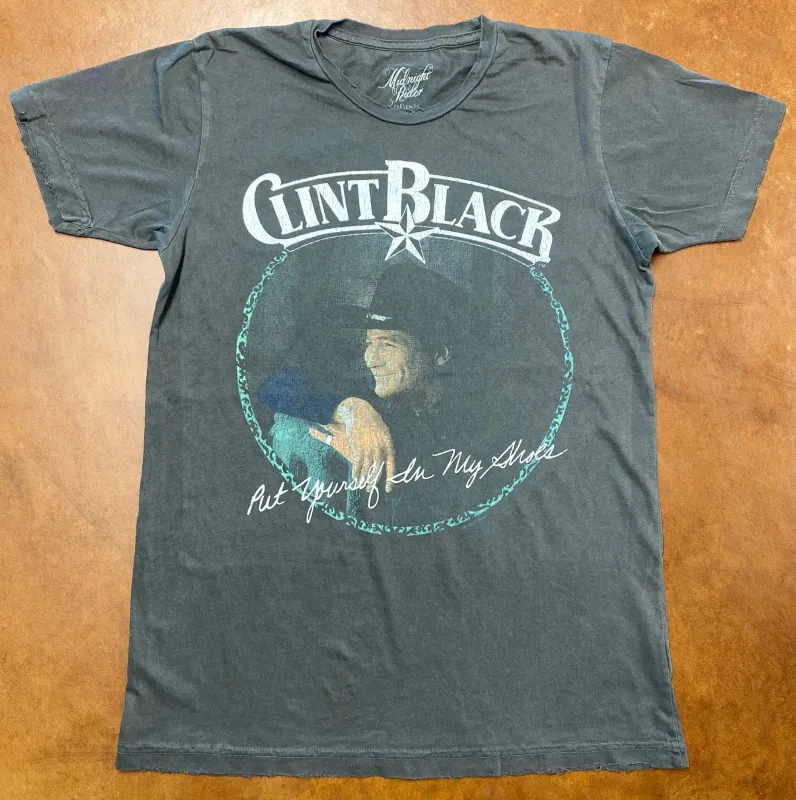 Clint Black: Put Yourself in My Shoes Unisex Tee sold by Midnight Rider