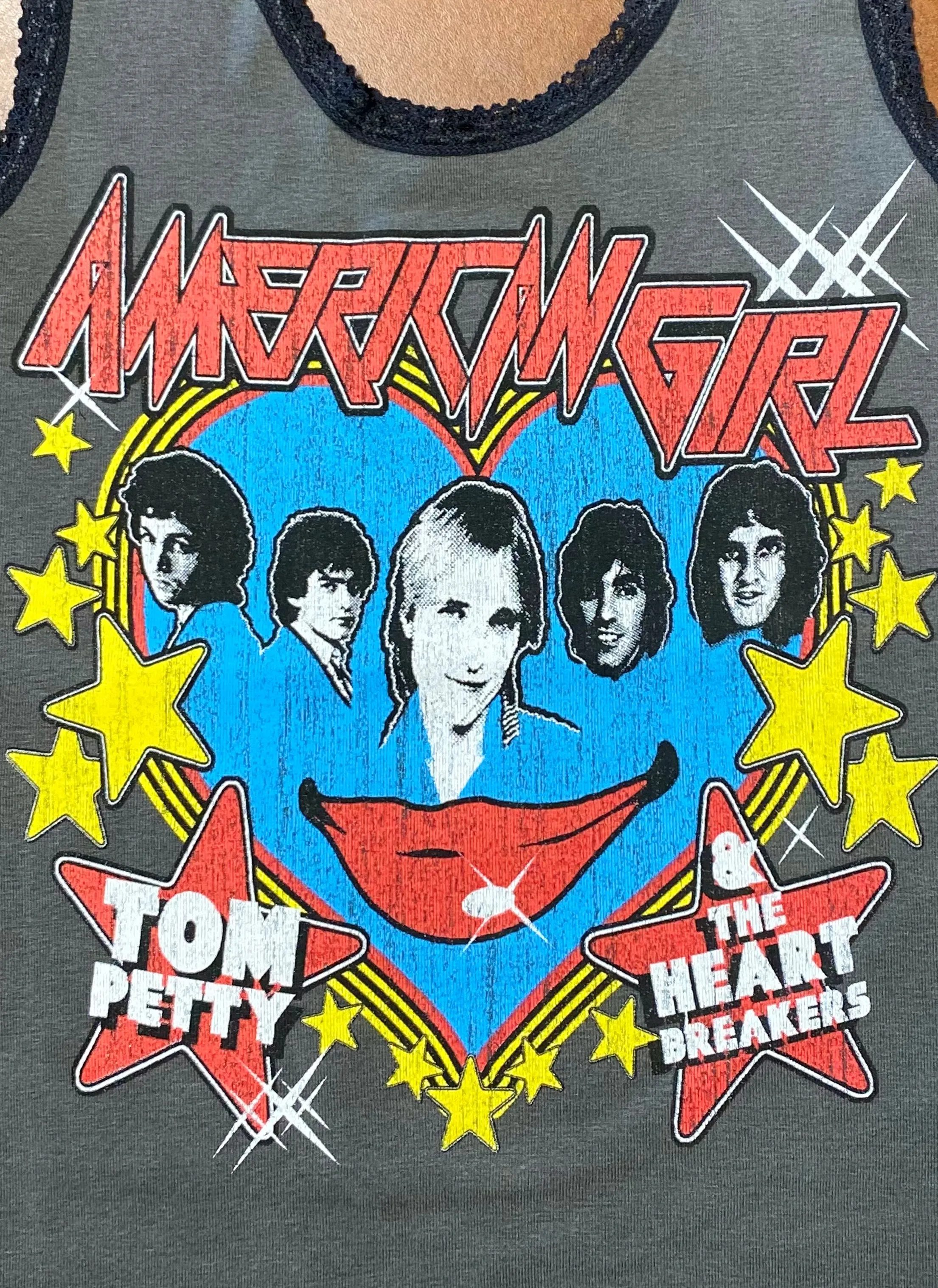 Tom Petty American Girl Lace Tank sold by Midnight Rider product image thumbnail 2