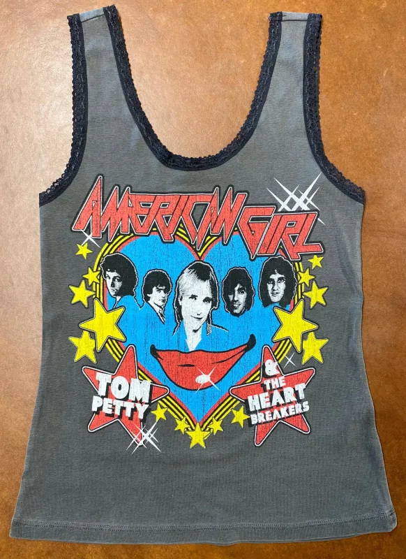 Tom Petty American Girl Lace Tank sold by Midnight Rider