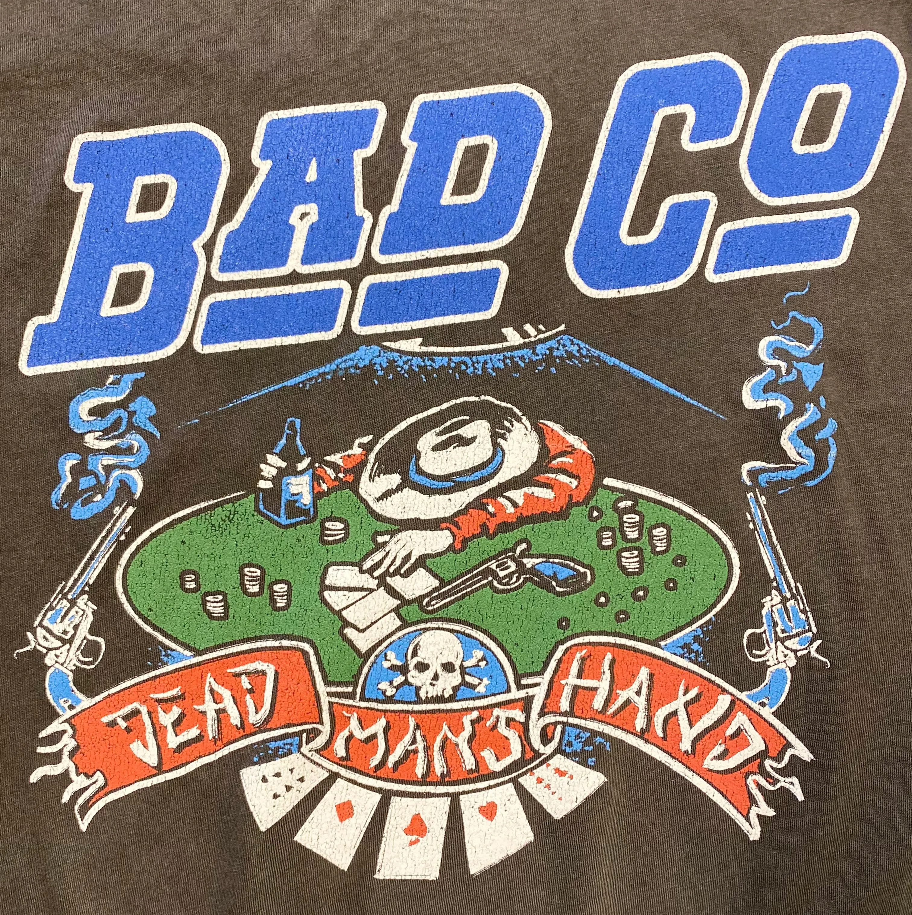 Bad Company Dead Mans Hand Unisex Tee sold by Midnight Rider product image thumbnail 2