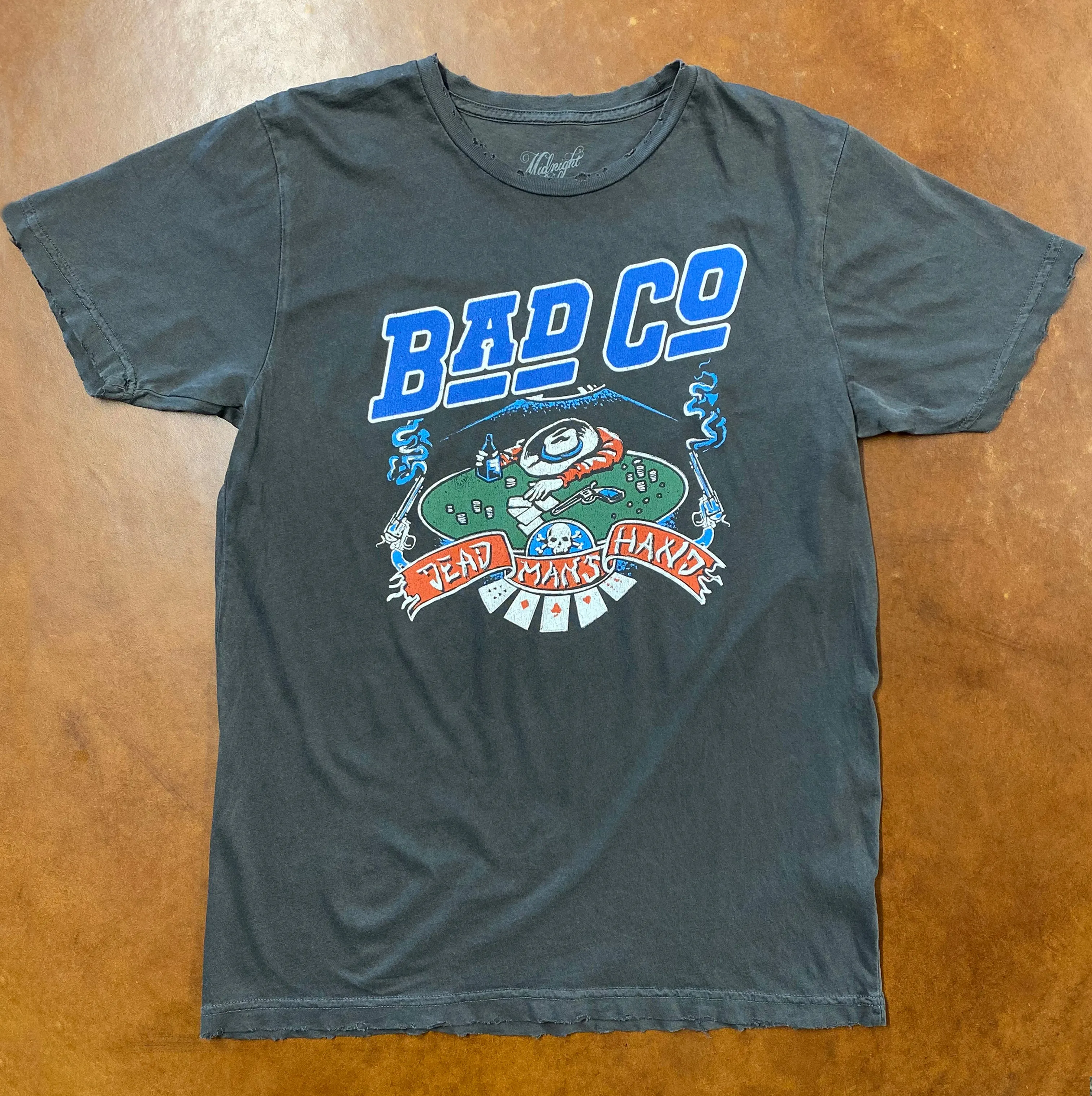 Bad Company Dead Mans Hand Unisex Tee sold by Midnight Rider