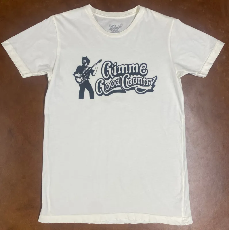 Gimme Good Country Unisex Tee sold by Midnight Rider