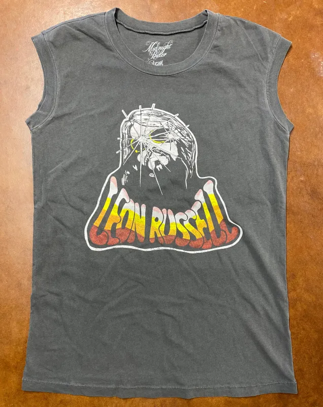 Leon Russell Sun Muscle Tee sold by Midnight Rider