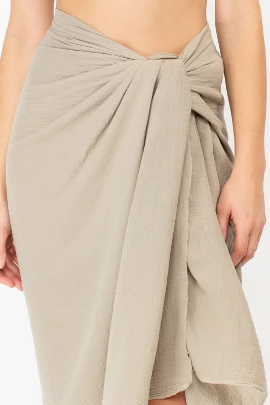 Toyama Sarong Wrap | Summer '25 made by Mikoh