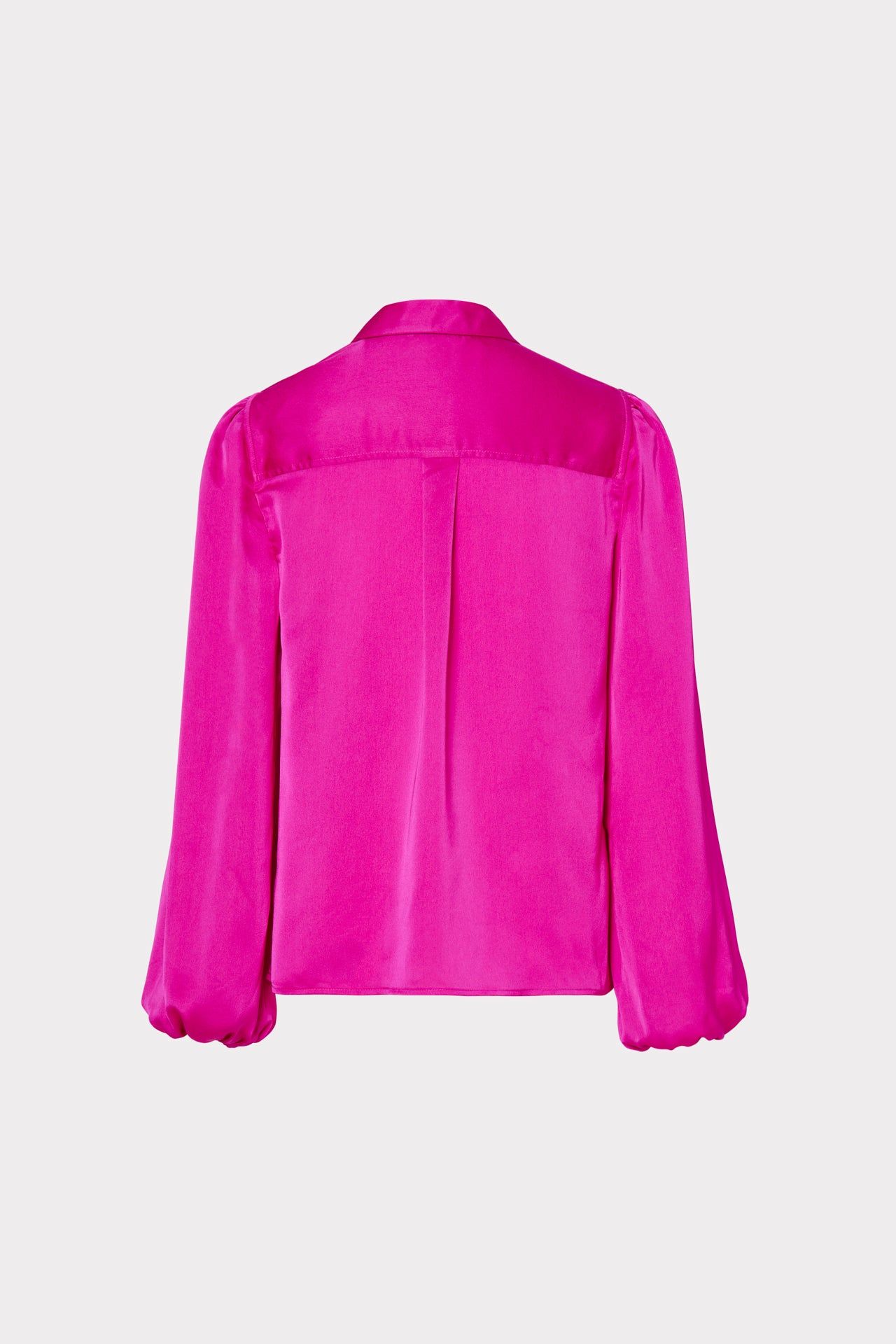 Karson Satin Wrap Blouse sold by Milly product image thumbnail 4