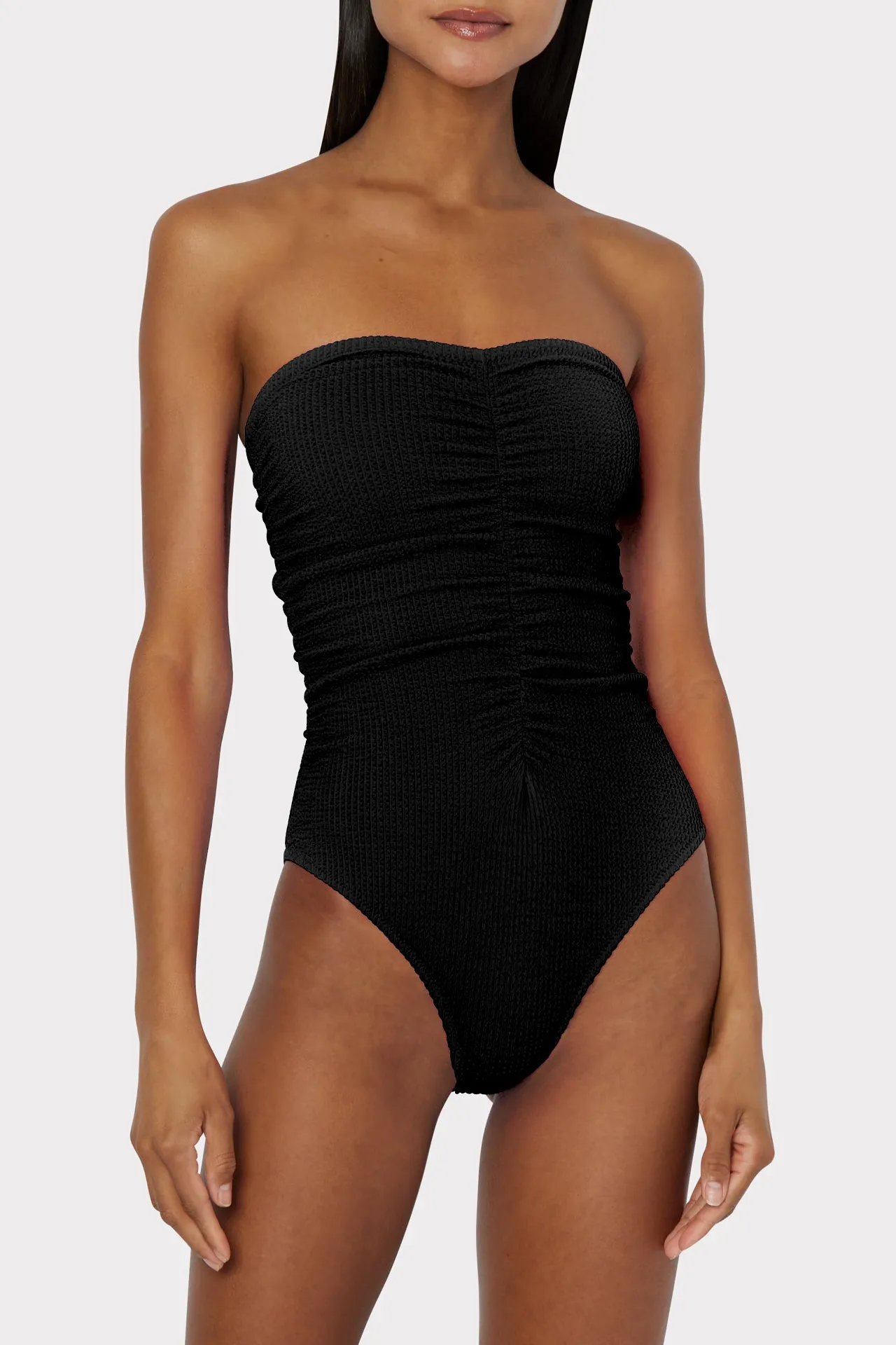 Textured Ruched One Piece sold by Milly product image thumbnail 2