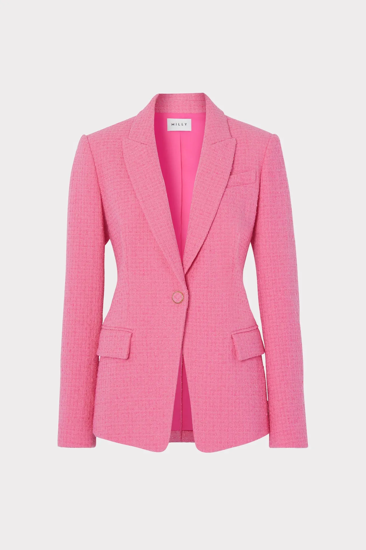 Avery Boucle Blazer sold by Milly