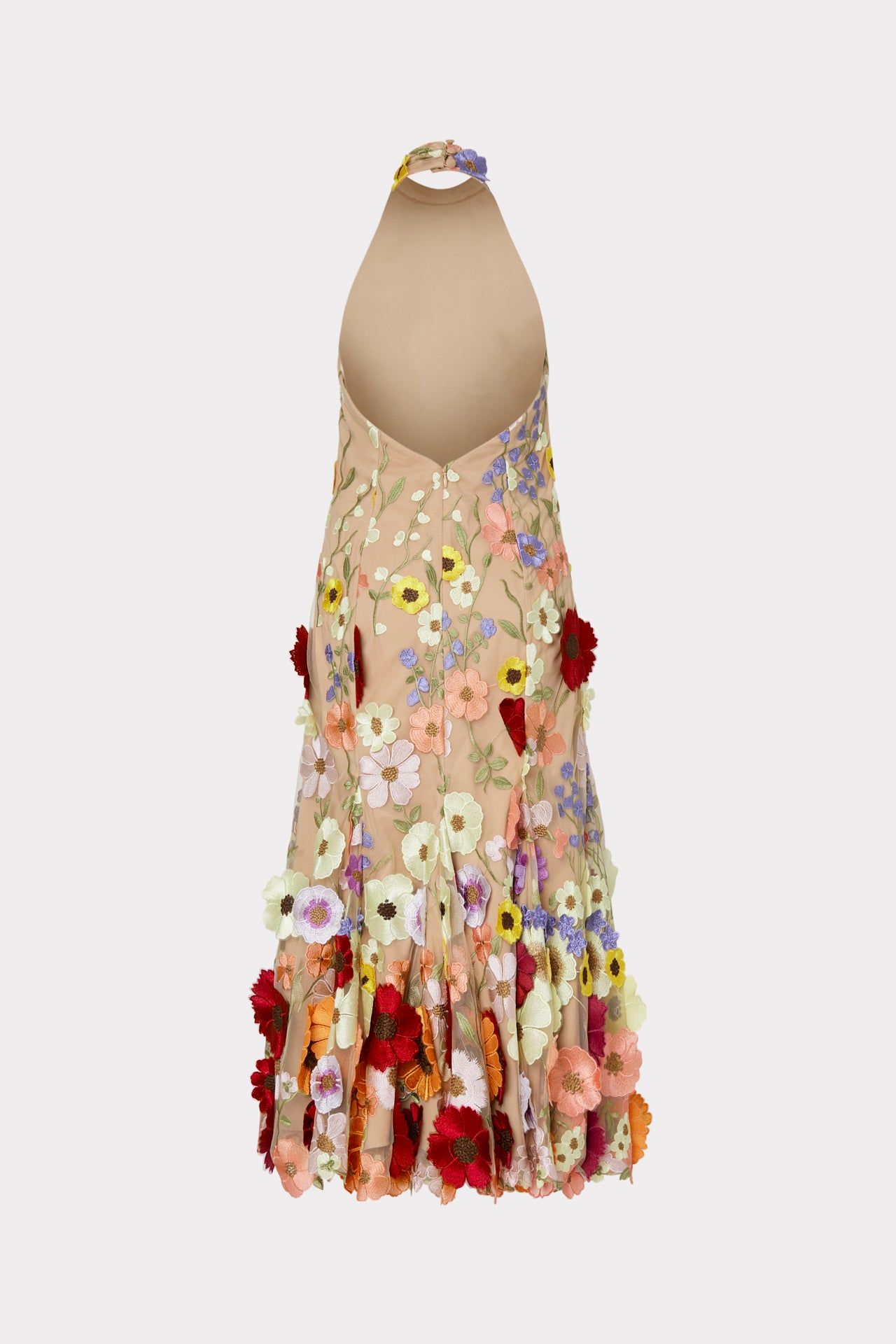 Penelope 3D Floral Embroidered Dress sold by Milly product image thumbnail 4