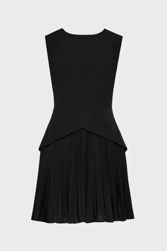 Haddy Pleated Mini Dress sold by Milly