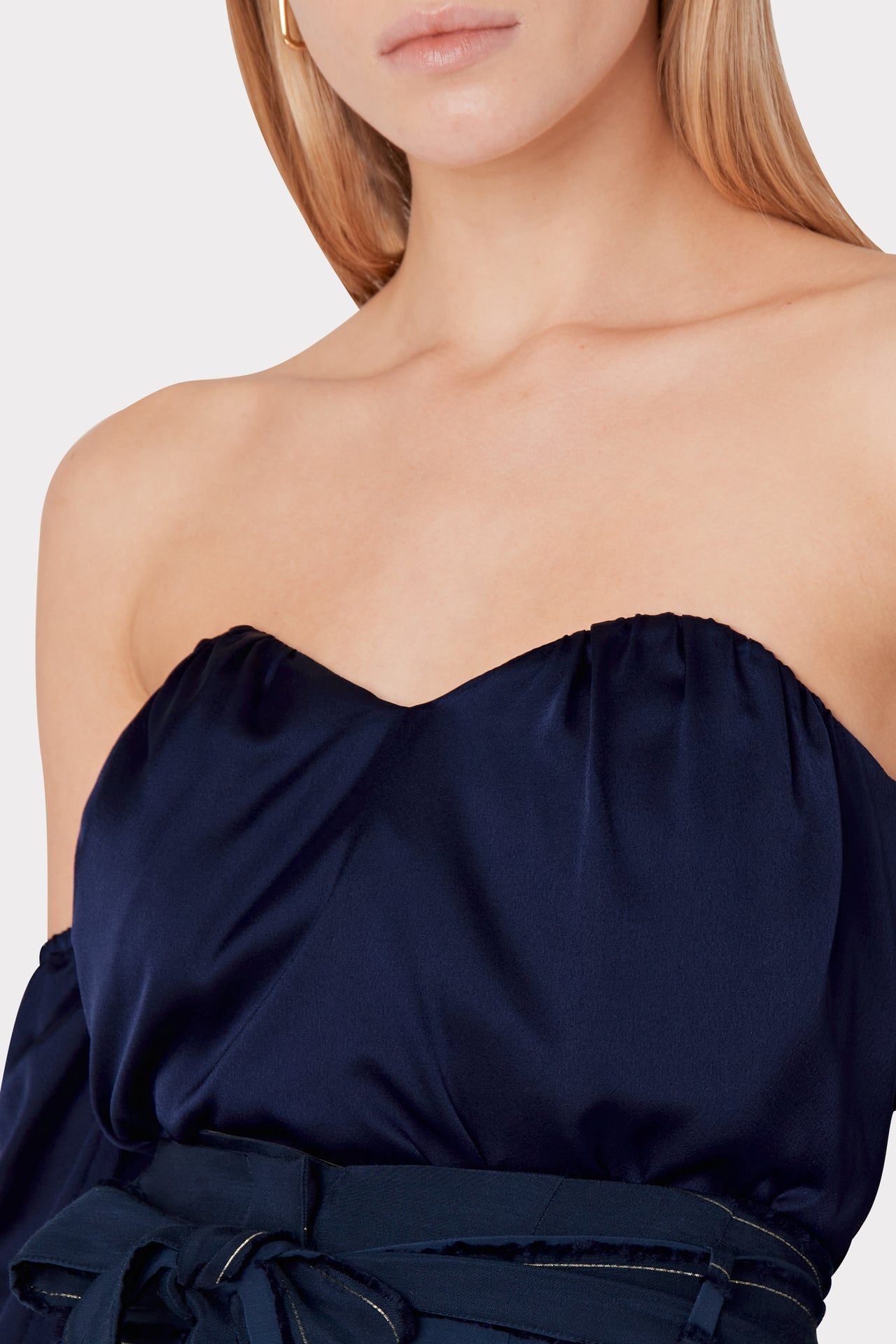 Willianna Satin Top sold by Milly product image thumbnail 3