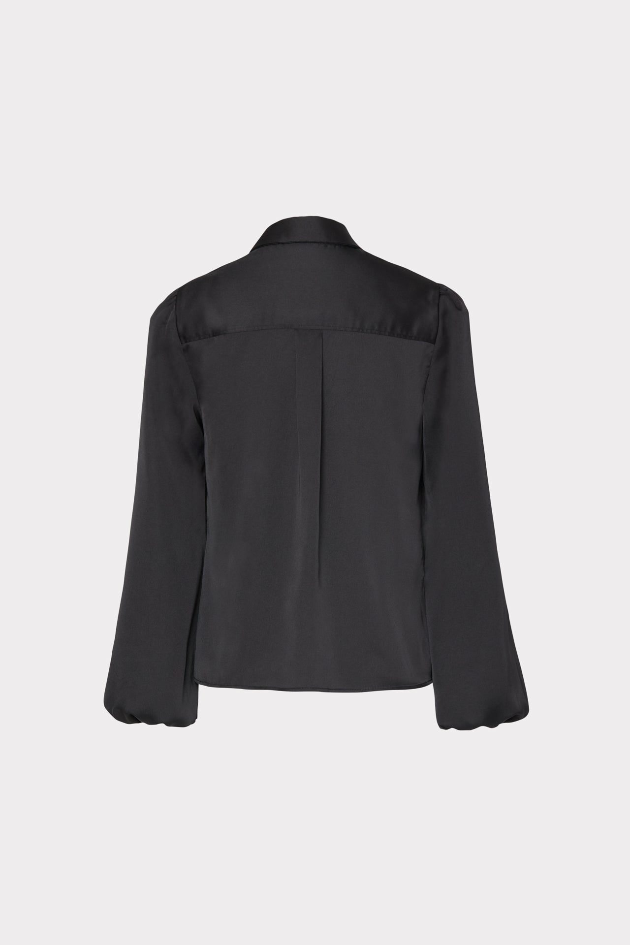 Karson Satin Wrap Blouse sold by Milly product image thumbnail 4