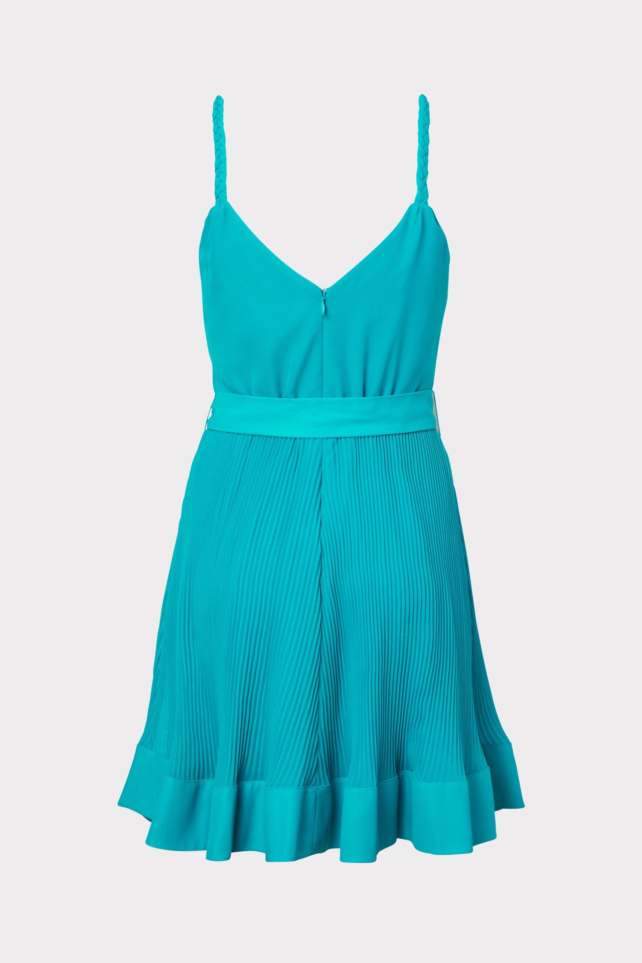Livy Pleated Mini Dress sold by Milly product image thumbnail 4