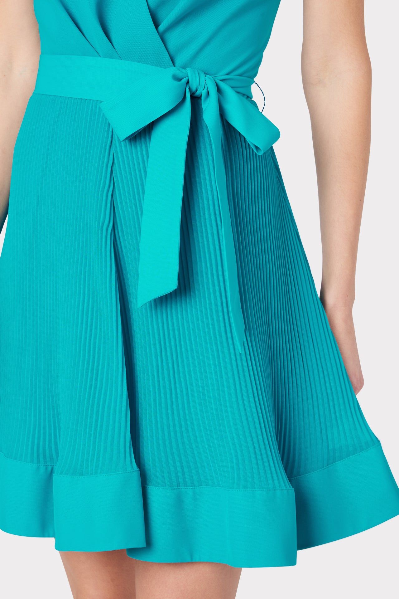 Livy Pleated Mini Dress sold by Milly product image thumbnail 3