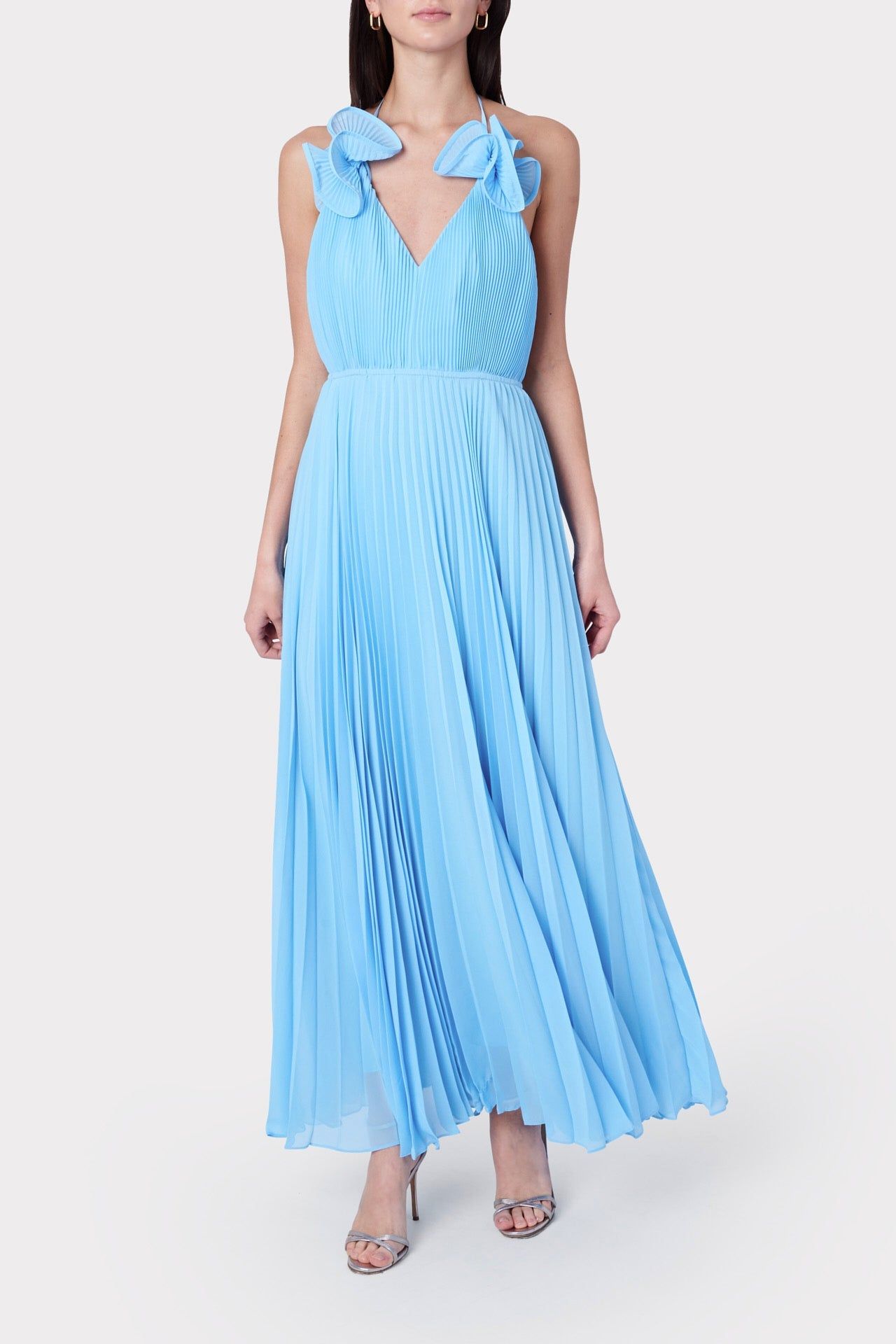 Evie Pleated Dress sold by Milly product image thumbnail 2