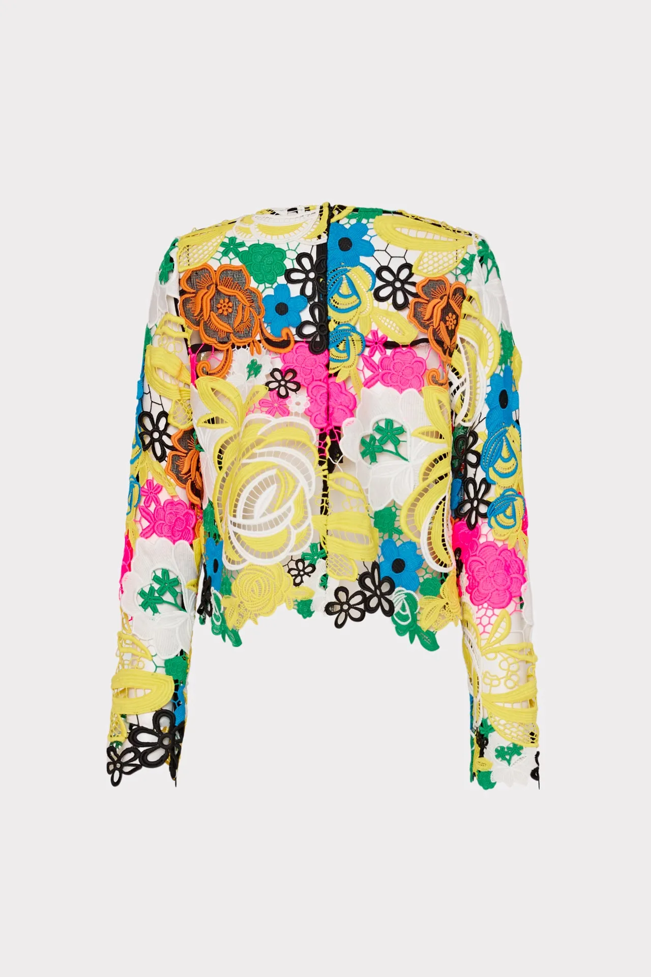 Nori Multi Color Lace Top sold by Milly product image thumbnail 4