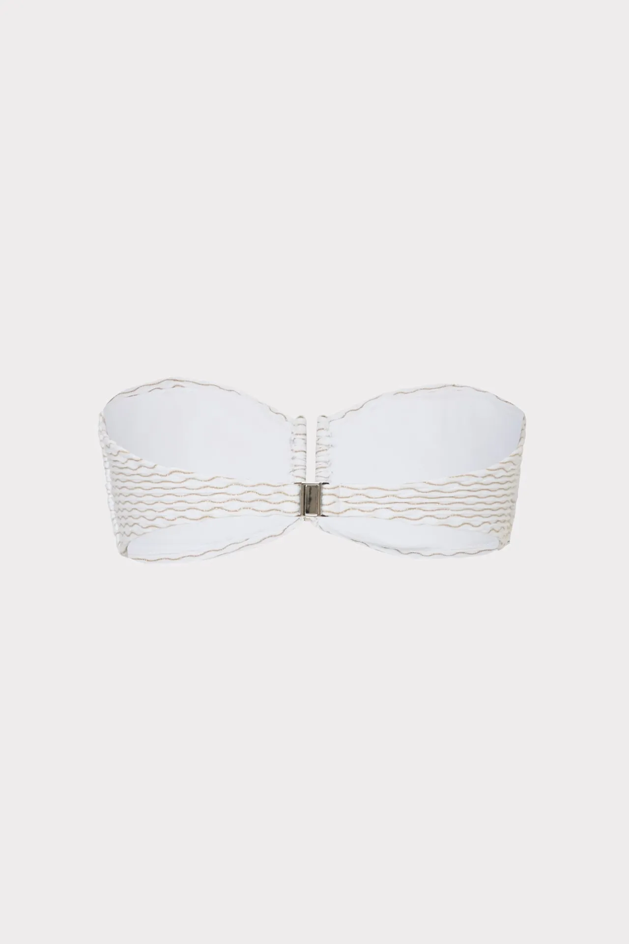 Verone Texture Waves Bandeau Top sold by Milly product image thumbnail 4