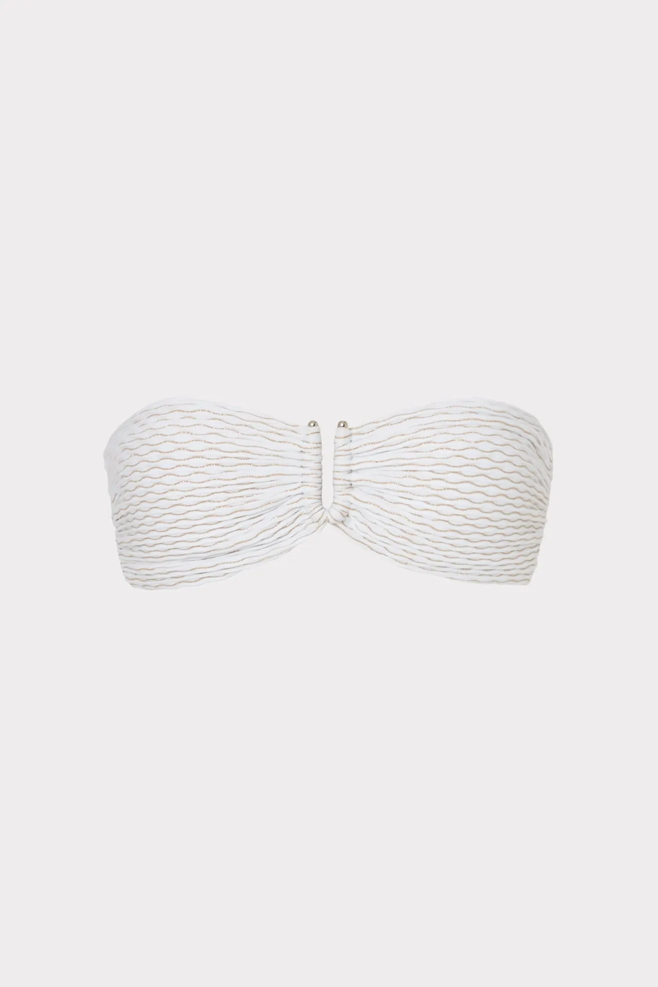 Verone Texture Waves Bandeau Top sold by Milly