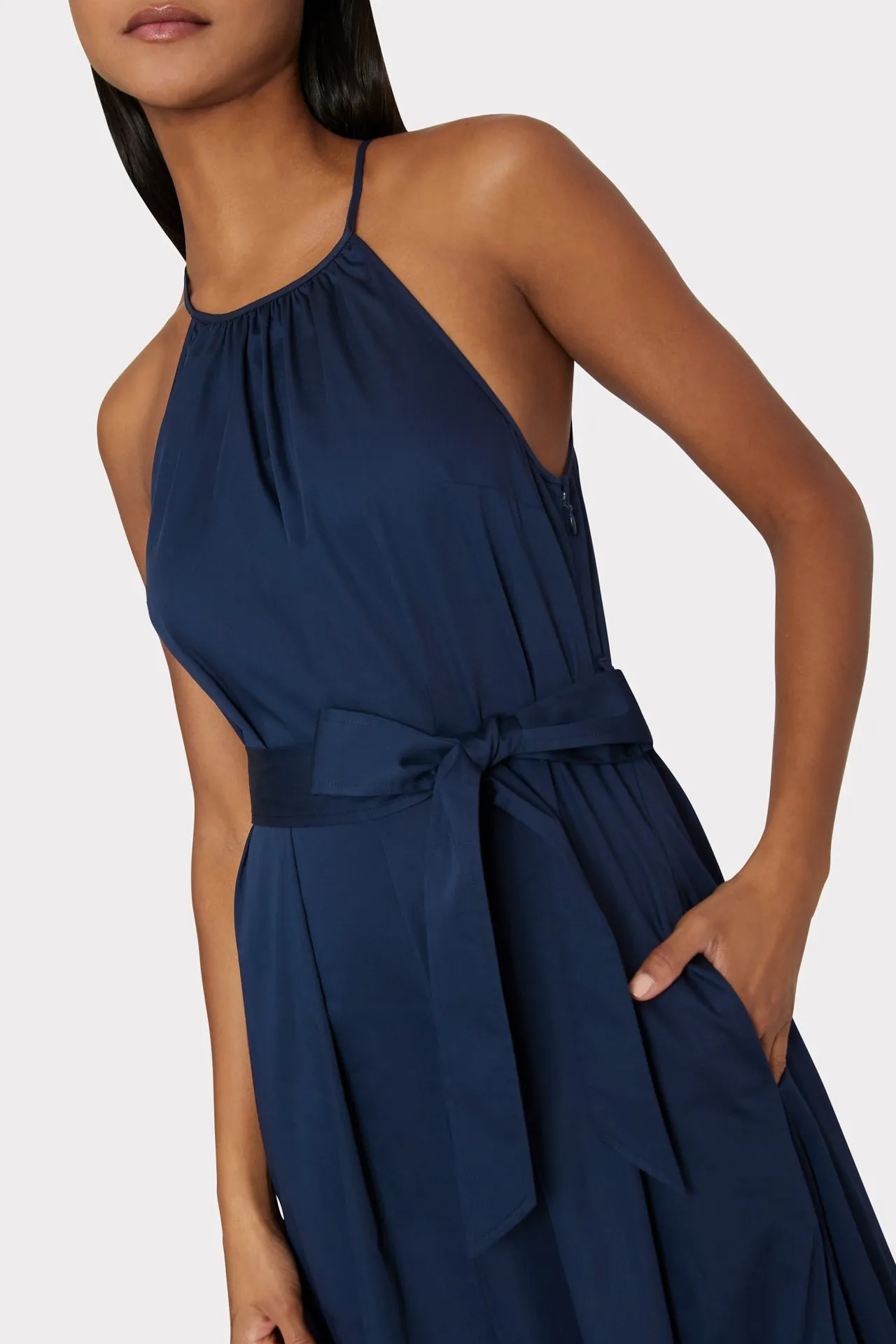 Niles Poplin Maxi Dress sold by Milly product image thumbnail 3